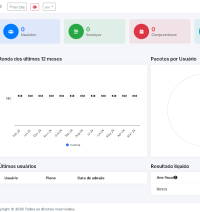 Sistema Para Reserva De Serviços Multinegócios Saas 6