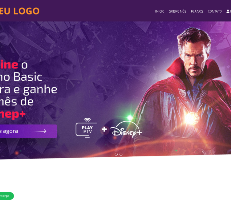 Sistema Site Para Iptv