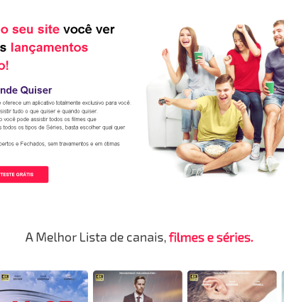 Sistema Site Para Iptv 8