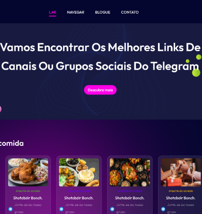 Sistema Para Links Grupos De Whatsapp E Telegram 4