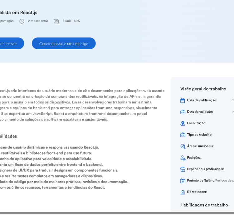 Sistema Laravel Portal De Emprego