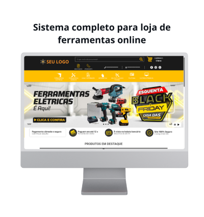 Sistema Completo Para Loja De Ferramentas Online