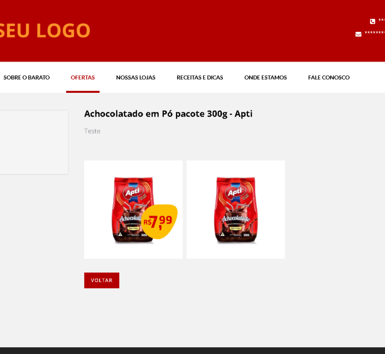 Sistema Site Para Supermercado