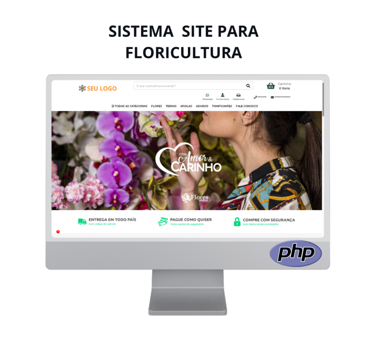 Sistema Site Para Floricultura