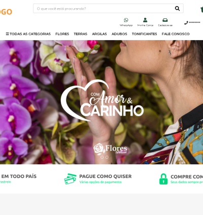 Sistema Site Para Floricultura 6