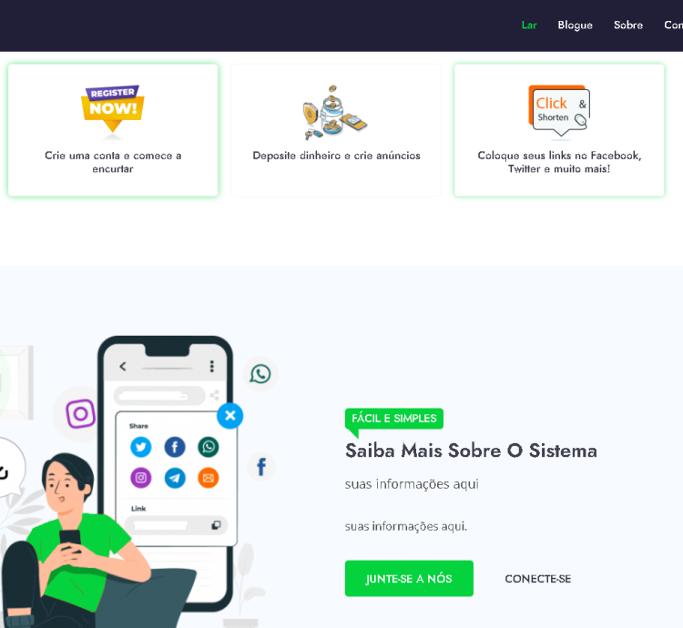 Sistema  Pronto Para Encurtador De Url