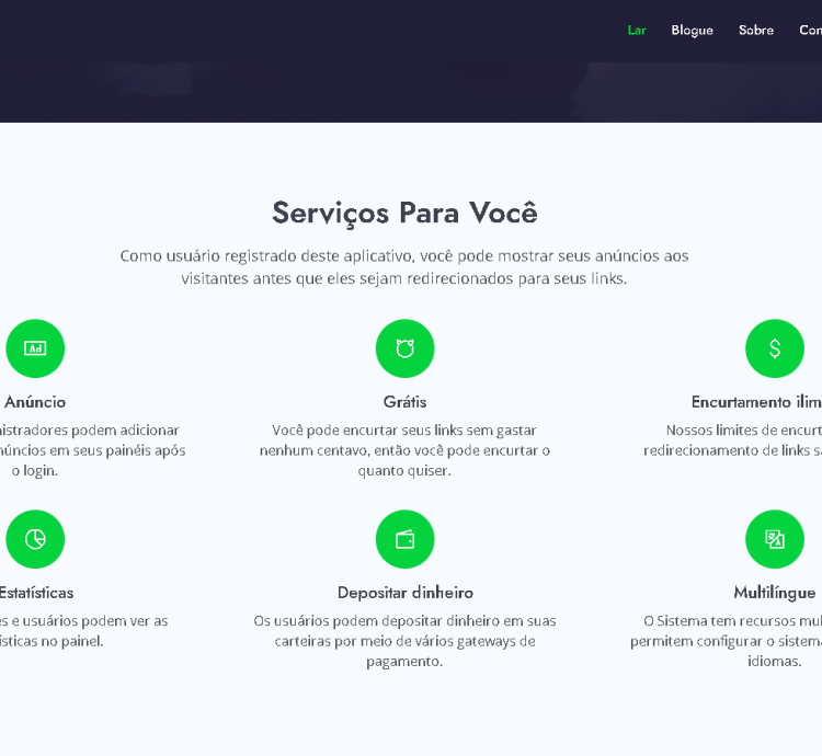 Sistema  Pronto Para Encurtador De Url