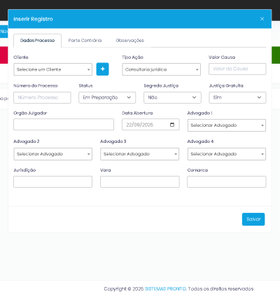 Sistema Para Advogados 6