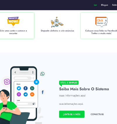 Sistema  Pronto Para Encurtador De Url 4