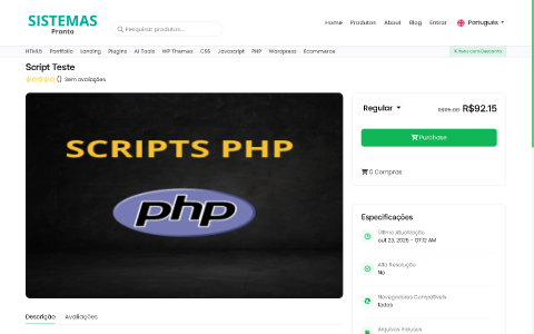 Script Completo Marketplace para Scripts e Códigos 3