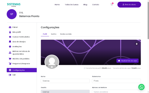 Template WordPress para Cursos Online 7