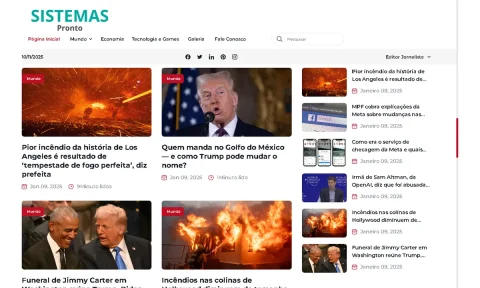 Portal de Notícias PHP CMS Laravel 6