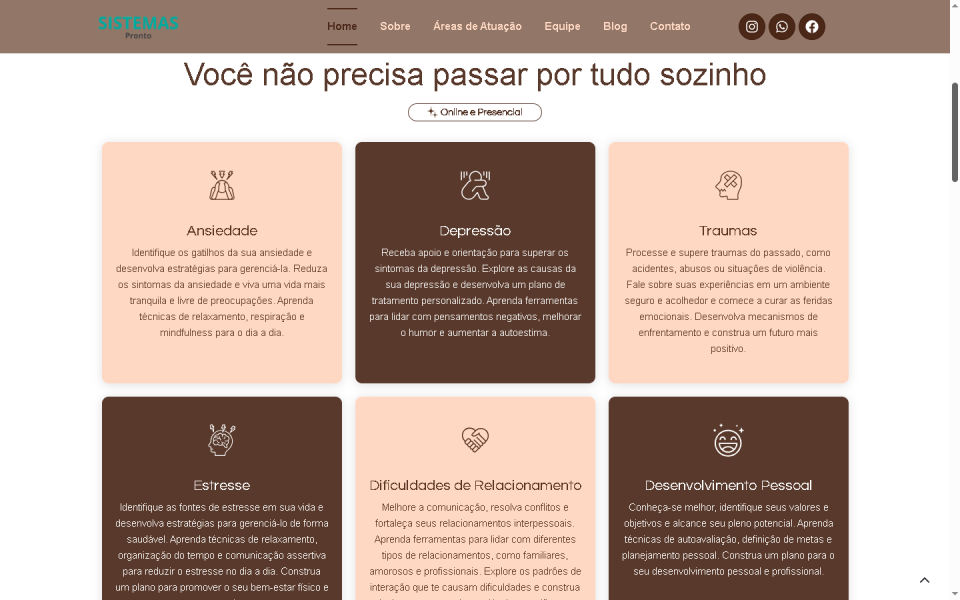 Landing Page para Psicólogo