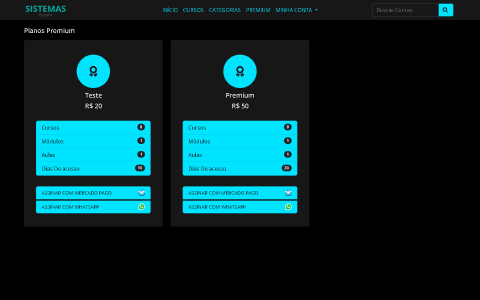 Sistema Para Venda De Cursos Online