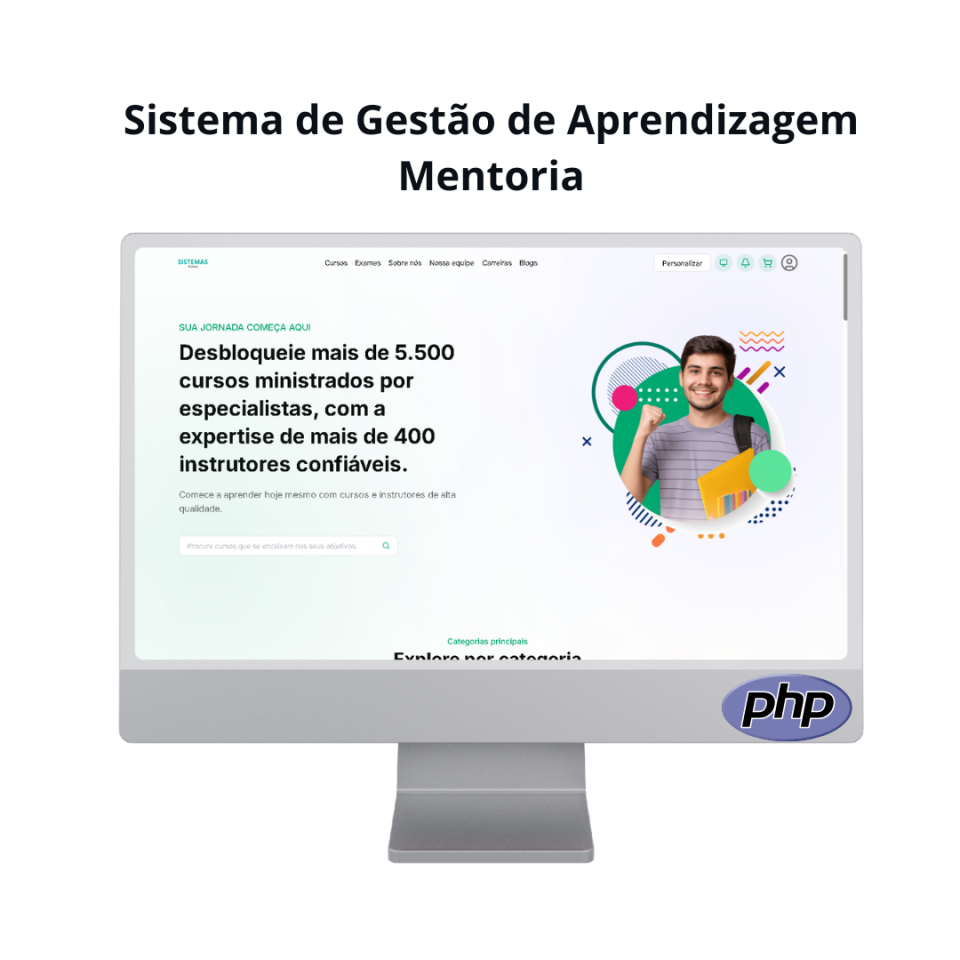 Sistema de Gestão de Aprendizagem (LMS) Laravel