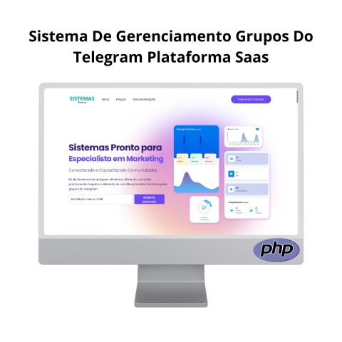 Sistema de Gerenciamento de Grupos Telegram SaaS