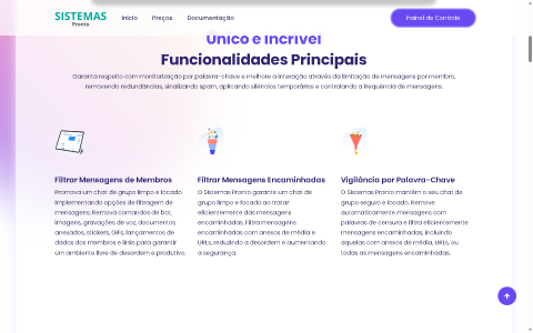 Sistema de Gerenciamento de Grupos Telegram SaaS 10