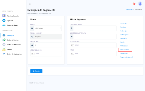 Sistema de Gerenciamento de Grupos Telegram SaaS 7