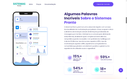 Sistema de Gerenciamento de Grupos Telegram SaaS