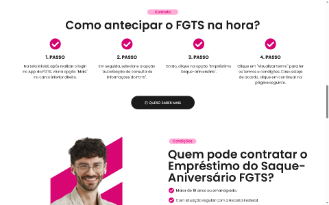 Landing Page para Financeiras WordPress 100% Editável 4