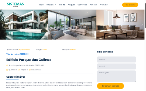 Site Imobiliário WordPress  100% Editável 5