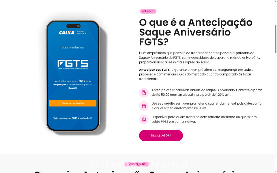 Landing Page para Financeiras WordPress 100% Editável