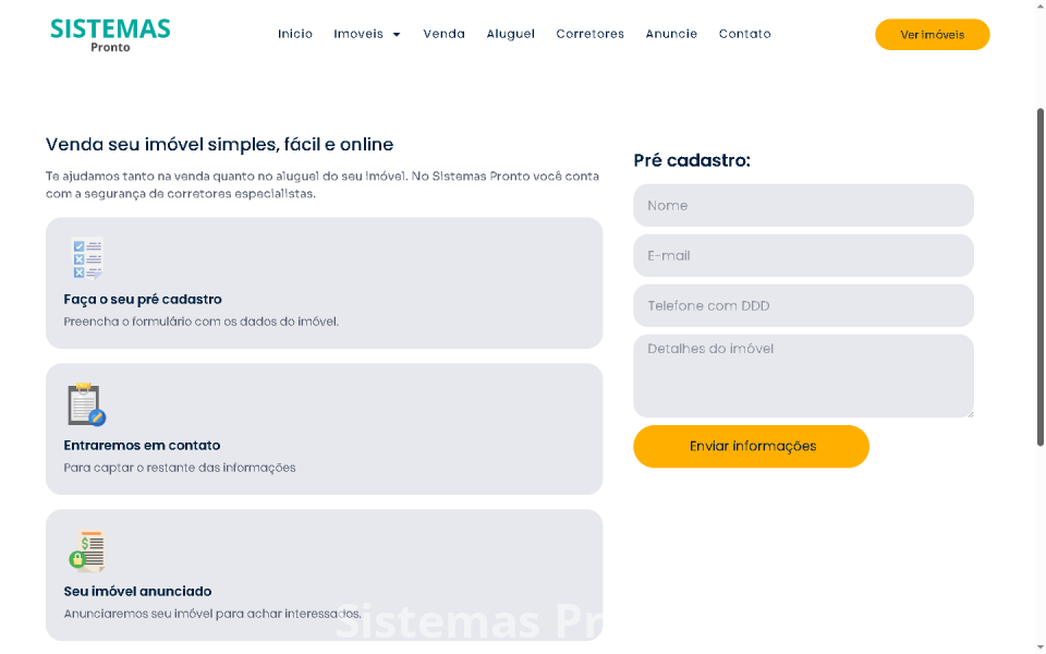 Site Imobiliário WordPress  100% Editável