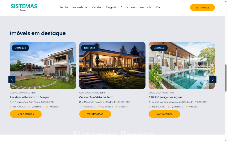 Site Imobiliário WordPress  100% Editável