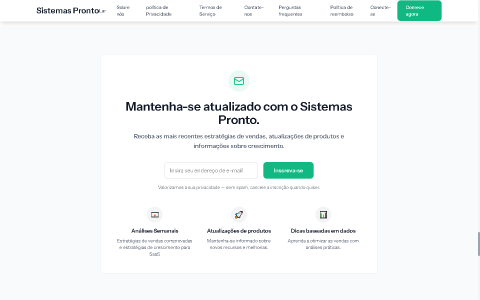 Site CRM de Vendas SaaS 5